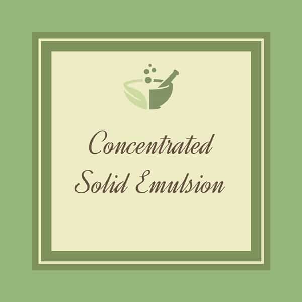 Concentrated solid Emulsion-01
